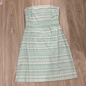 NWT - Vineyard vines derby icon striped dress color marshmallow size 2